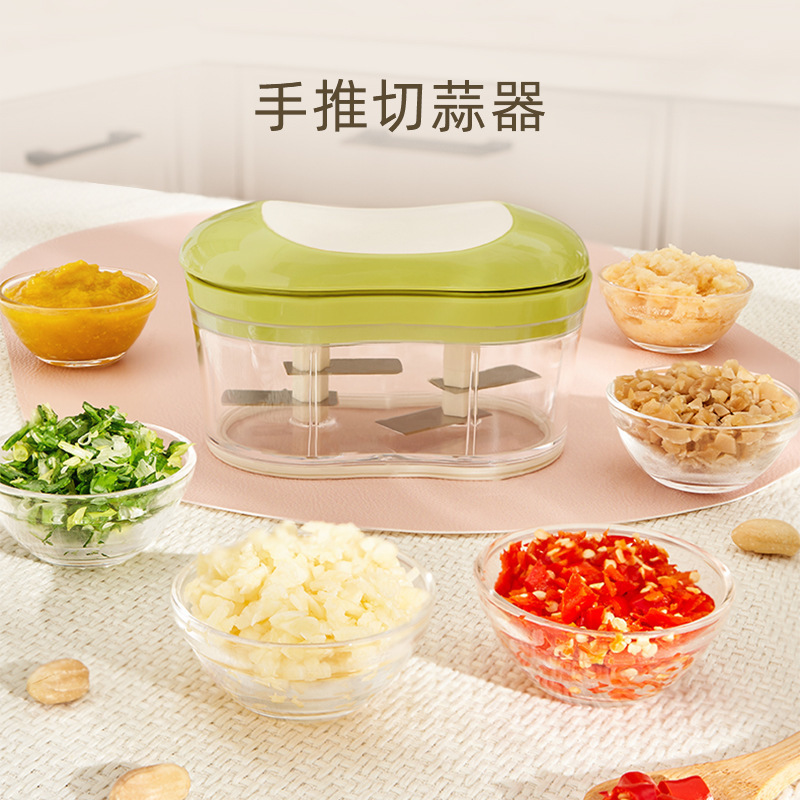 Best Seller Manual Pepper Pull Chopper Mini Food Cutter Kitchen Gadgets Vegetable Pull Onion Chopper Garlic Chopper