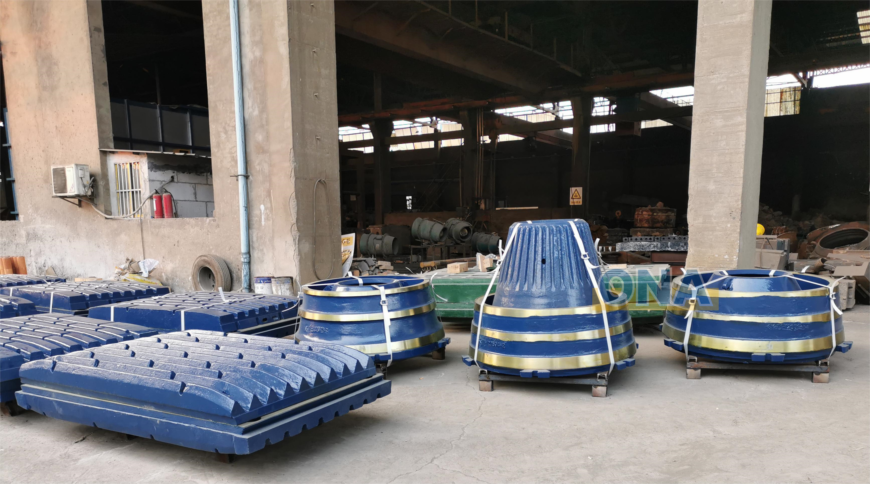 Cone Crusher Spare Wear Parts Concave Mantle Bowl Liner Cone Crusher Spare Parts