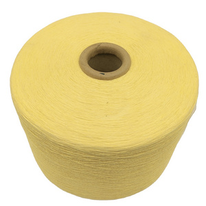 Ne 24/1 polyester cotton blended yarn Onan carded open end recycled knitting yarn for socks gloves towels