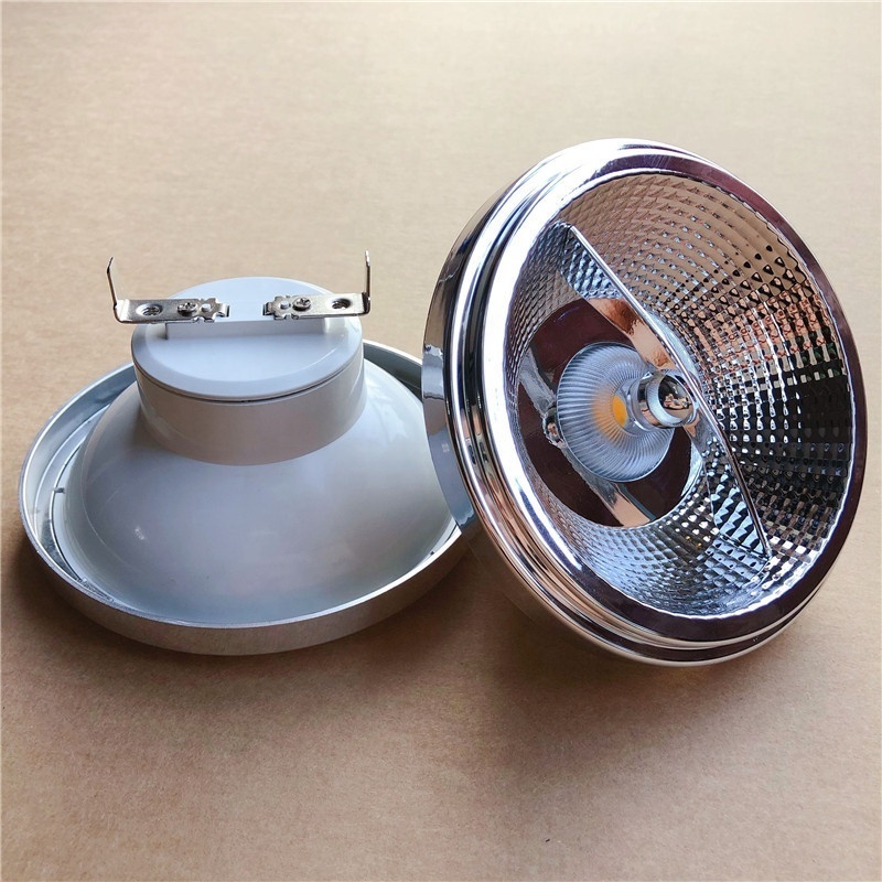 High Quality Ultra Bright 15W AR111 COB Spotlight ES111 QR111 G53 GU10 LED Bulb Light Dimmable Lamp