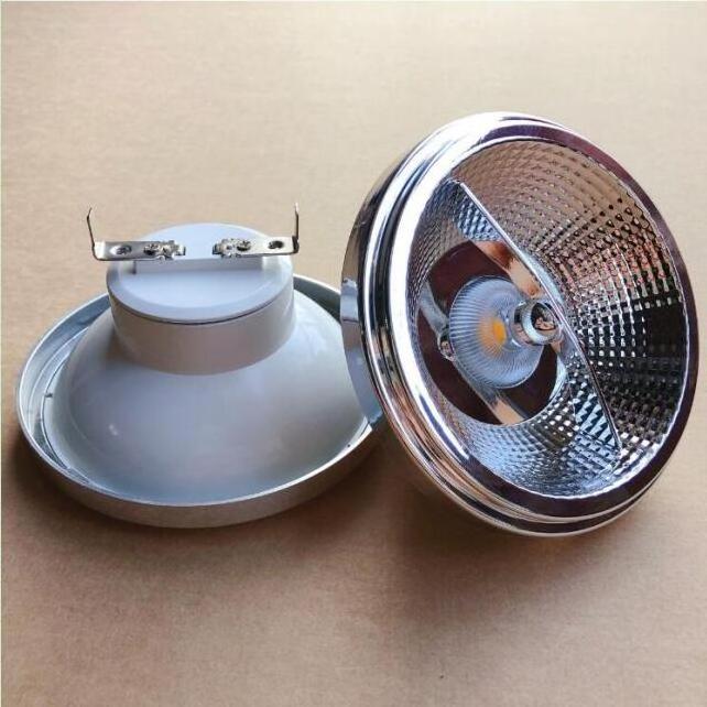 15W Die-cast Aluminium AR111 G53 GU10 LED Light Bulbs Dimmable  QR111 Lamps