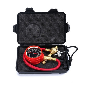 Rapid Tire Deflator Kit with PSI Tire Pressure Gauge + BONUS Chrome cover & Valve Core Repair Tool 4*4