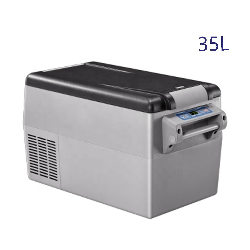 Outdoor 55L dc 24V Car Portable Fridge Freezer 12V Compressor Camping Car Refrigerator