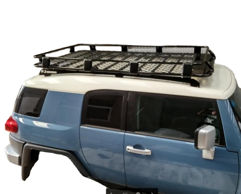 4x4 Auto parts roof luggage for FJ Cruiser 07+ accessories steel roof rack for FJ On Guangzhou