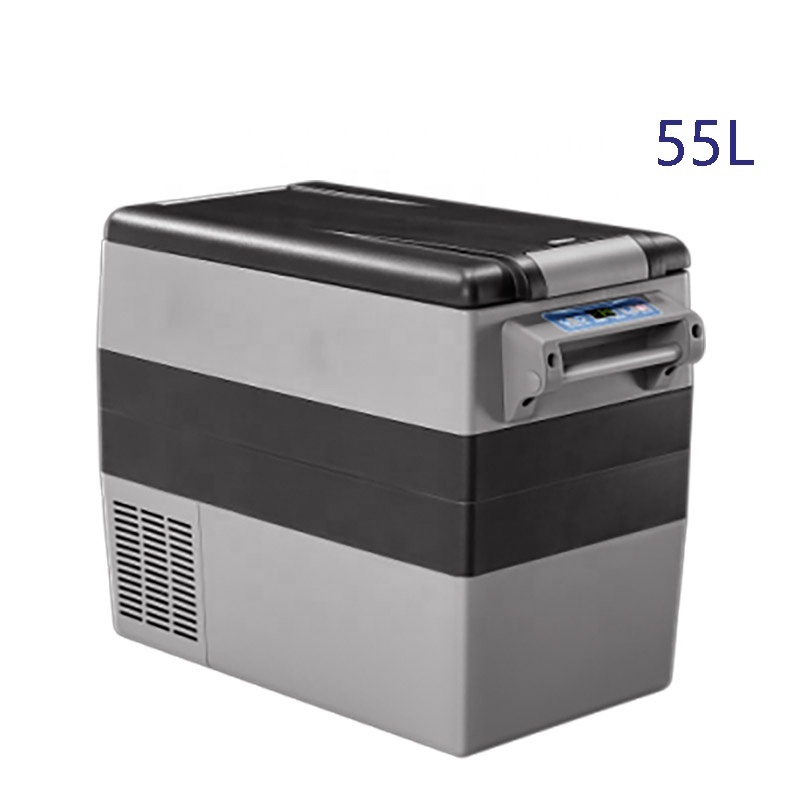 Outdoor 55L dc 24V Car Portable Fridge Freezer 12V Compressor Camping Car Refrigerator