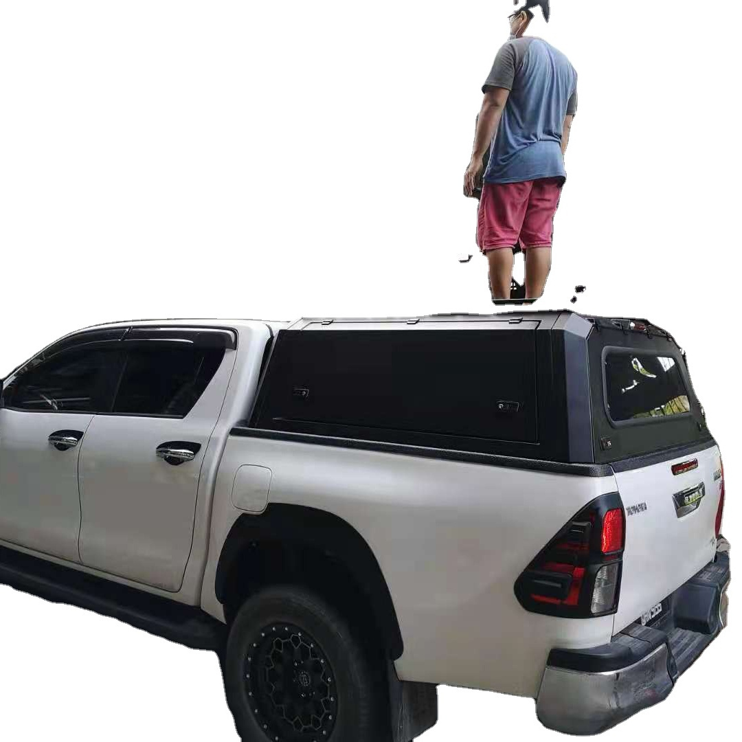 Lightweight Steel Dual Cab Auto car parts steel Pickup Truck Canopy Camper for Ford Ranger