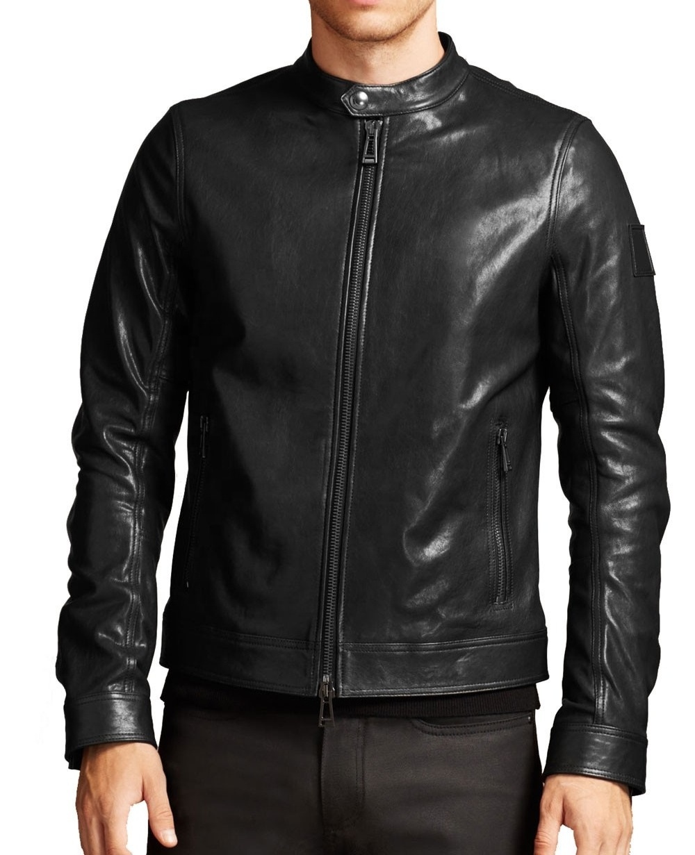 Men's Leather Jacket High Quality Fashion Design Leather Jacket Motorcycle Leather Jacket For Men