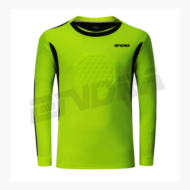 2023 Neon green Goalkeeper jersey for soccer football goal keeper uniforms goalie jerseys set