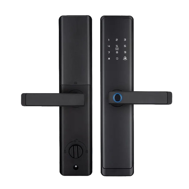 Electronic Keyless Intelligent electric Locks Password Digital Fingerprint Door Handle Lock with Code for Home security