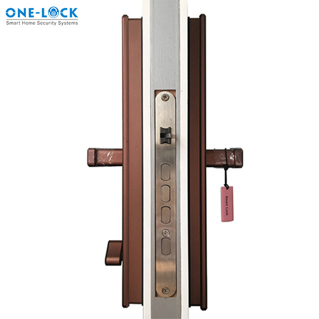 Face recognition smart door lock  tuya smart zigbee security cam face unlock digital door lock