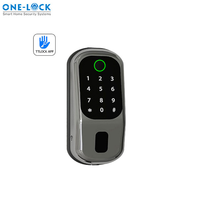 Ble Fingerprint card Code Key with App Tuya Combination Gate Lock Smart Door Lock