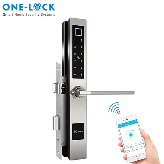 TTLOCK smart card electric DOOR lock home google deadbolt digital card app biometric fingerprint smart lock door