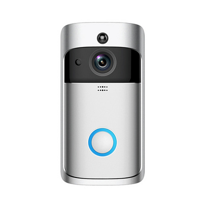 Video wireless wifi doorbell smart door ring intercom 720P hd camera bell for home security