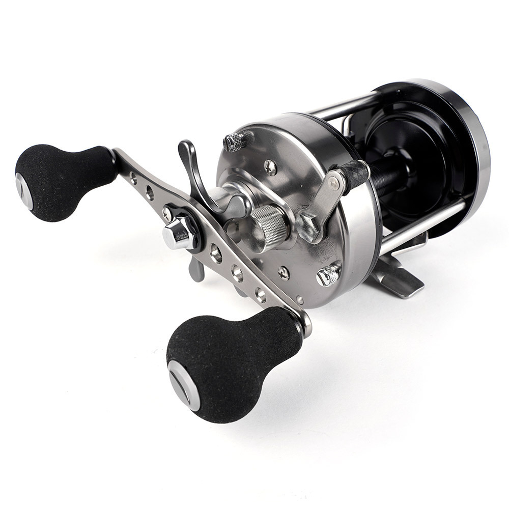 Kishimoto Big Game Trolling Reel Left Hand Round Bait Casting Fishing Reel Saltwater Jigging Reels