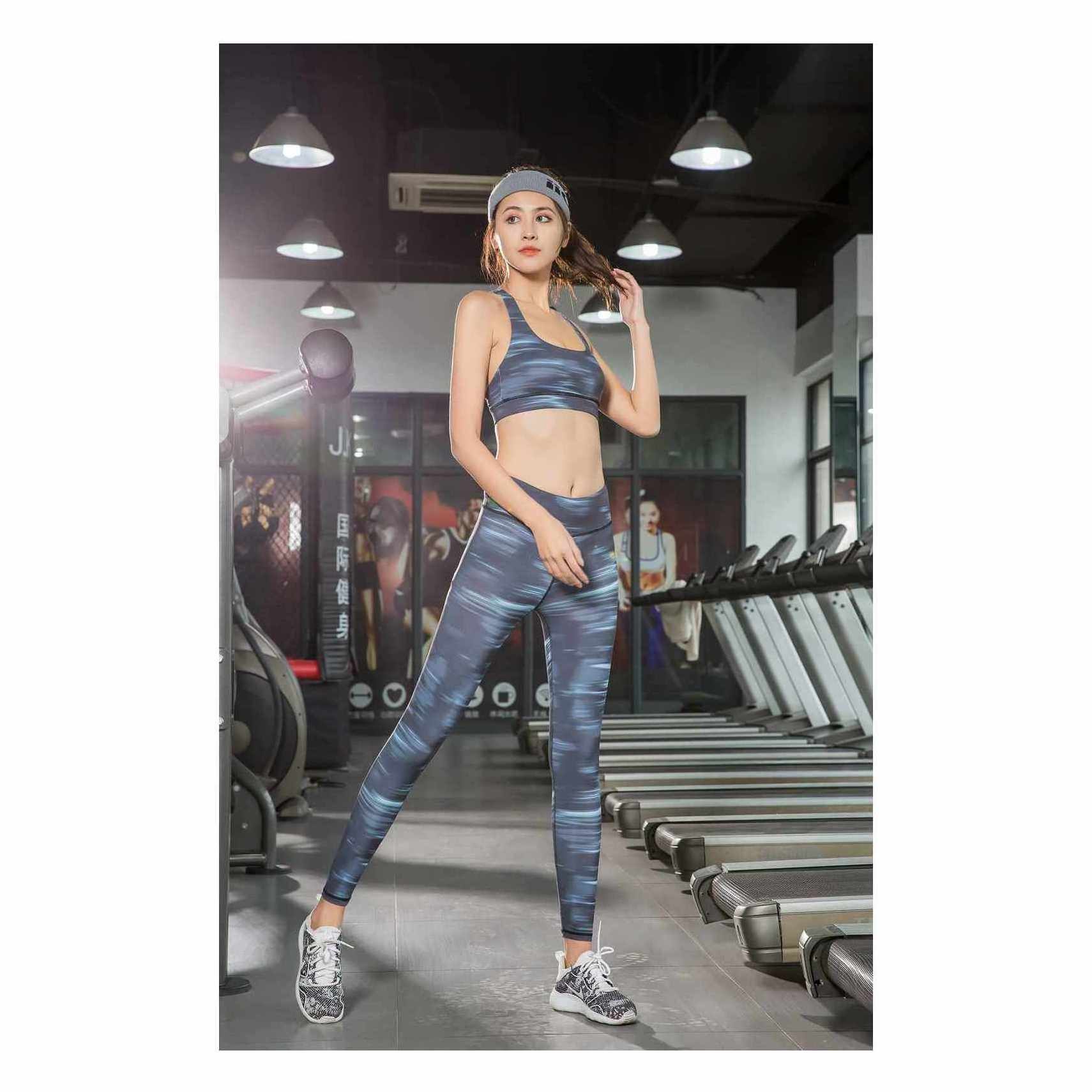 New Arrival Active Wear Sets Yoga Set 2021 Sports Bra And Yoga Pants Leggings Yoga Sets Fitness Women 2022