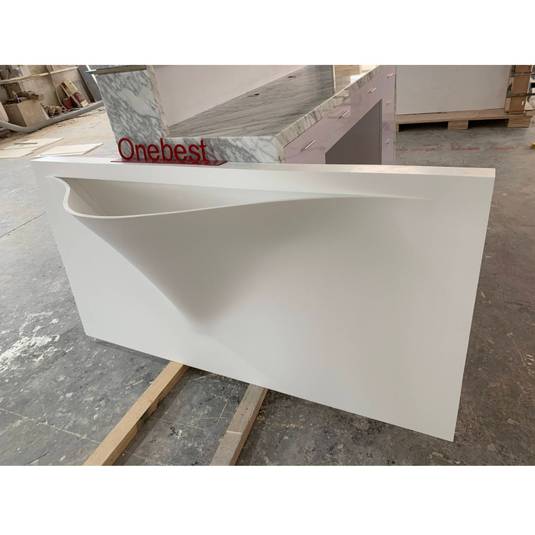 Corian Solid Surface Oval Shape Bathroom Sink Wash Basin Special Design Sitting Room Hands Wash Basin