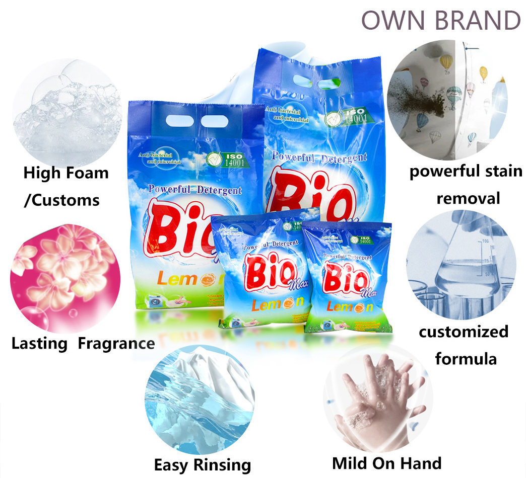 Household Clothes Washing Laundry Soap Detergent Powder Detergent Washing Powder