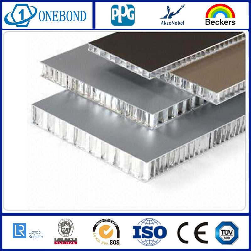 Aluminum honeycomb panel fireproof building construction material