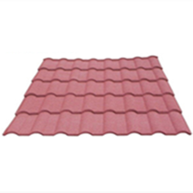 Roof Tile Roofing Sheet Galvanlume Stone Color Coated Metal Roof Tiles Factory Price