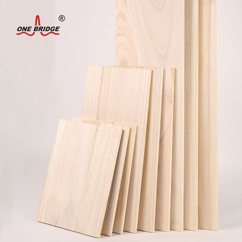 Wood Paulownia Floor Paneling Free Shipping Solid Wood Boards For Wall Decoration