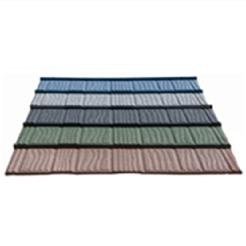 Roof Tile Roofing Sheet Galvanlume Stone Color Coated Metal Roof Tiles Factory Price