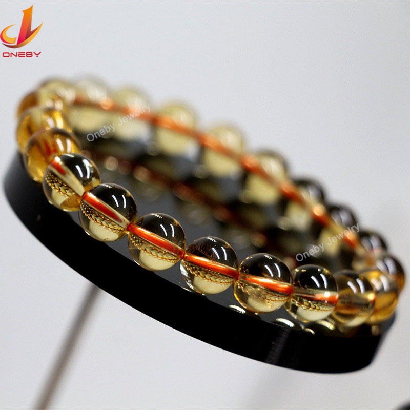 High quality 7A Citrine Bracelet crystal chip bracelet natural stone bracelet