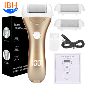 Private Label Portable Rechargeable  Electric  Foot Pedicure Grinder  Foot Care Tools Foot File Callus Remover  For Dead Skin