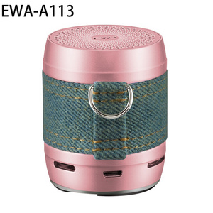 EWA A113 Mini Pink Portable Ultra-Small Bt Waterproof Speaker Wireless Subwoofer Computer Speaker Shower Speaker Factory  Price