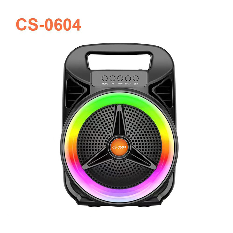 New Arrival CS-0604 Single 6.5 inch portable audio system speakers caixa de som for dj Outdoor home theatre