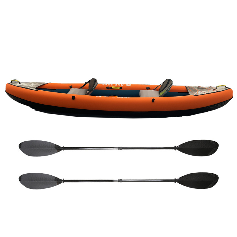 ONE SURF inflatable Rowing Boat fishing boat Inflatable Kayak With Pedals foldable kayak 2 person