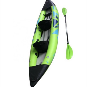 ONE SURF hot sale sit in rowing boats kayak inflatable water banana boat kayak 2 person tandem