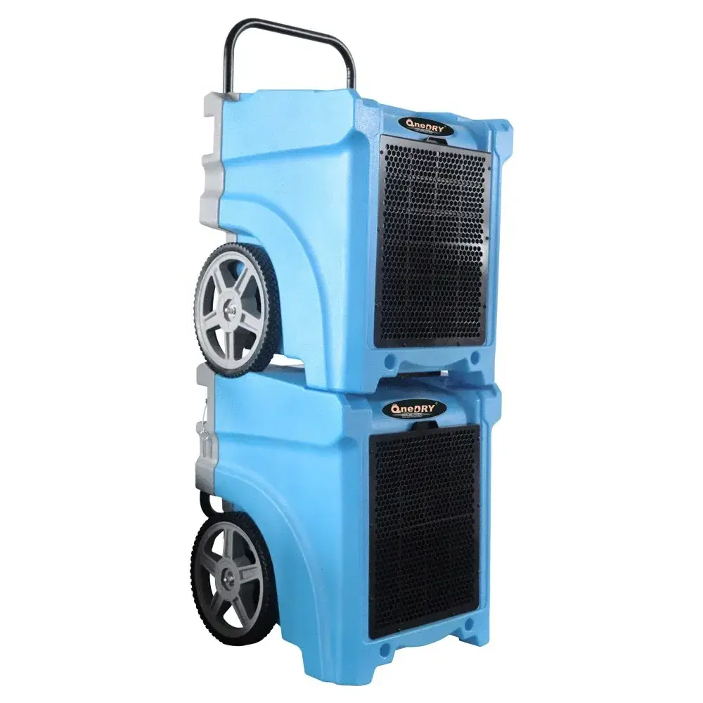 50L 120PPD Portable Air Industrial Dehumidifier Dry Greenhouse Dehumidifier Commercial for Restoration and Construction Jobs