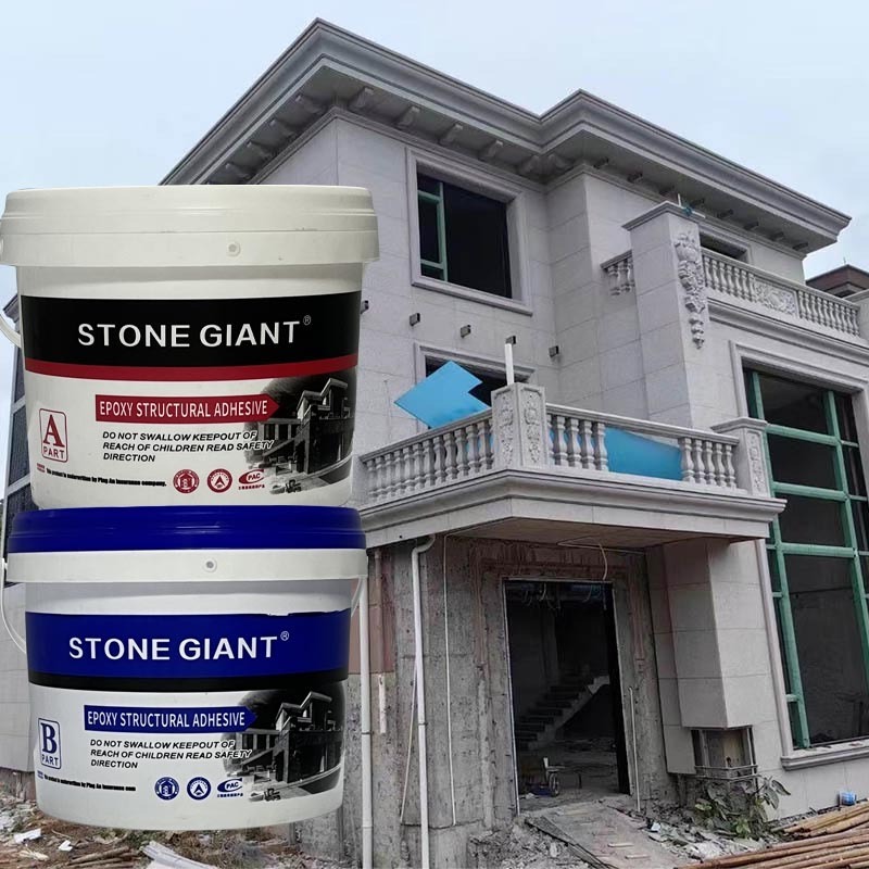 High Grade Solid Type Strong Bonding Tile Ceramic Structure Ab Stone Marble Glue Sealant Epoxy Resin AB Adhesive