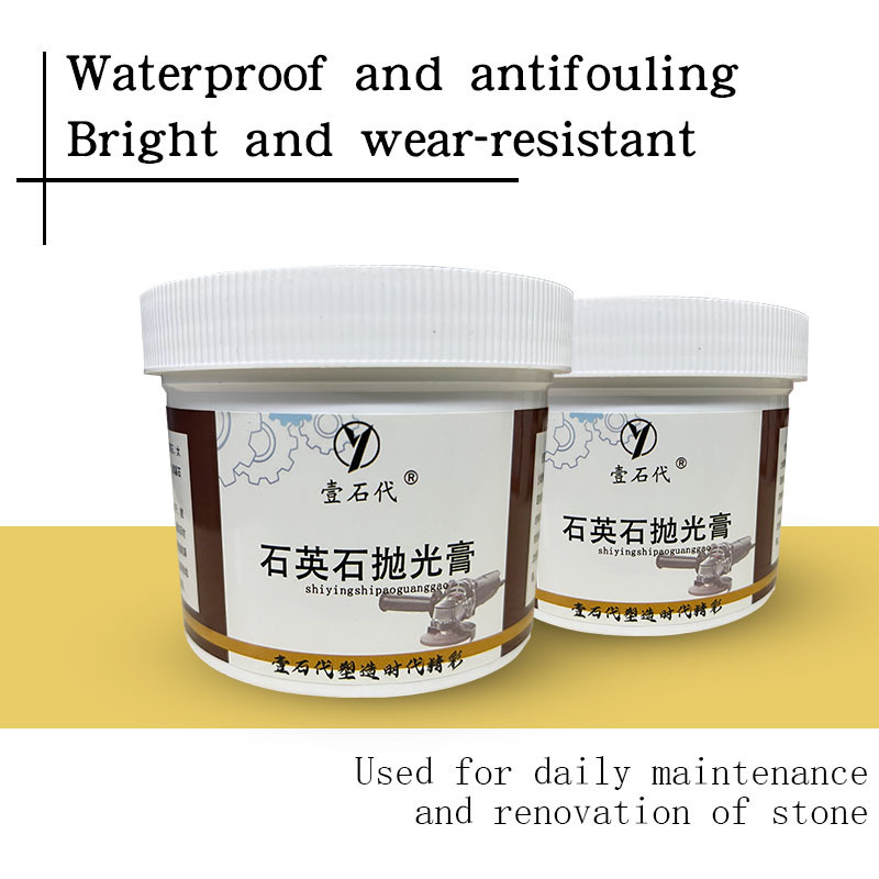 YSD Marble Polishing Liquid Stone Liquid Wax Quartz Polishing Liquid Wax Stone Maintenance Care Brightener Polishing Paste