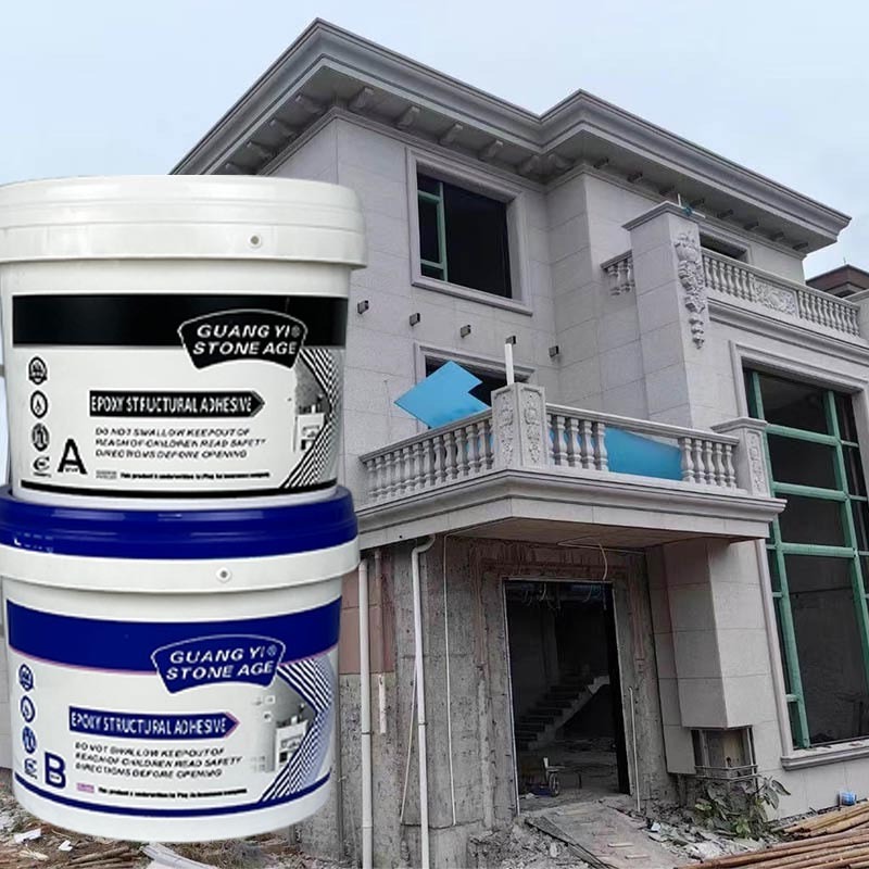 Filling Epoxy Paste CNMI Crack Repair Wood for Basement Walls Waterproof Liquid Drum Epoxy Adhesive Resin and Hardener 24 Months