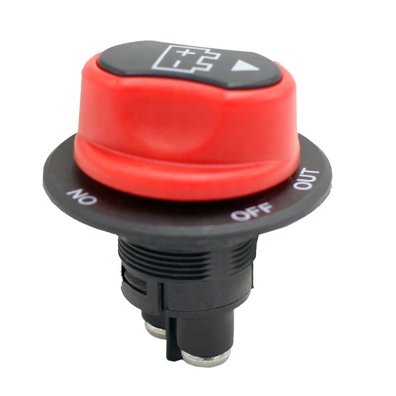 50A Heavy Duty Battery Isolator Switch 2PIN SPST OFF-ON Battery Cut OFF Kill Switch For Motorcycles