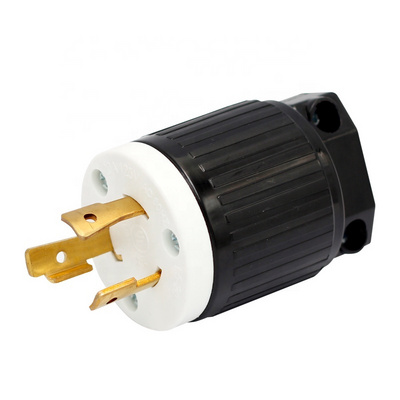 Nema L5-20 US 20A 250V Outdoor Extension Industry Receptacle Connector America Tripolar Male Locked Plug 30A 250V