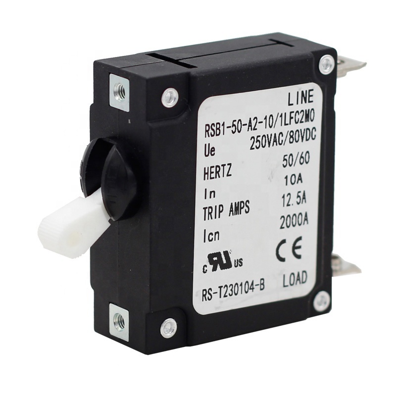 PUL equipment circuit breaker 10A 250VAC 80VDC  hydraulic electromagnetic circuit breaker