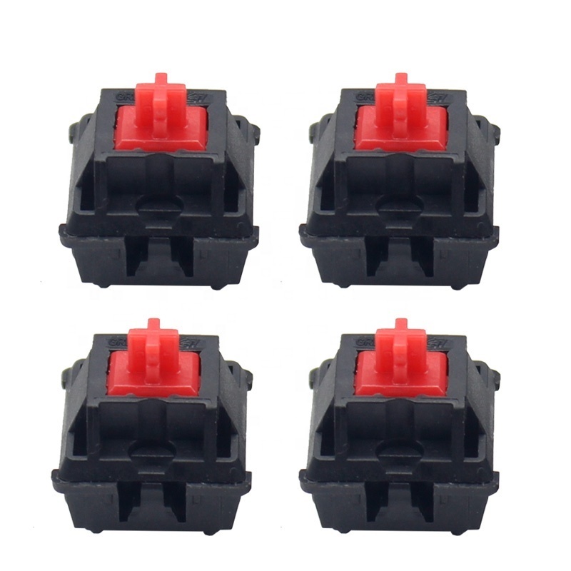 desktop computer 4mm red mechanical keyboard electronic switches