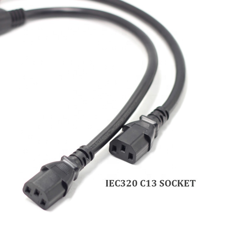 220-250v High Quality custom 12AWG 14AWG Cable laptop PDU power cable 3PIN AC Power Cable