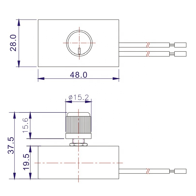 Tone Table Lamp Full Range Dimmer Rotary Switch 2 Positions lamp dimmer with knob 1A 3A