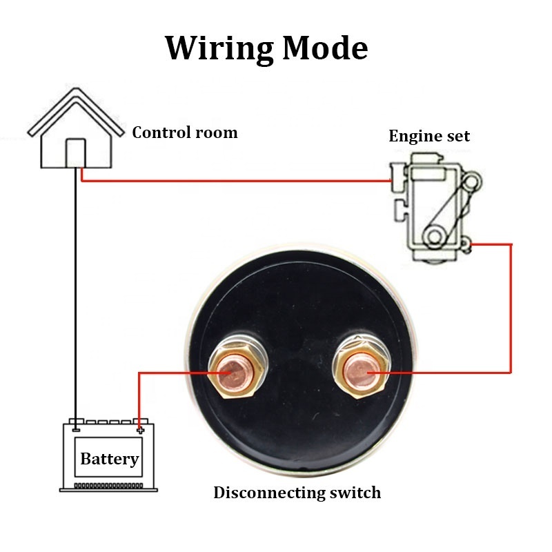 12V- 48V 300A Auto Car Truck Boat Camper PICKUP Isolator Disconnect Cut Off  Red Battery Switch