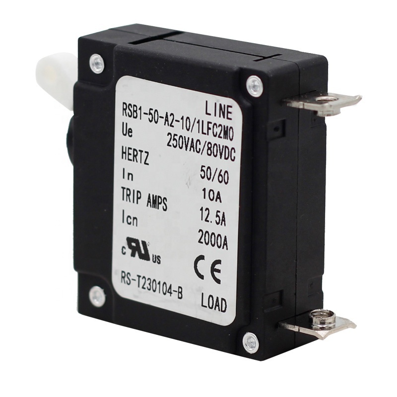 PUL equipment circuit breaker 10A 250VAC 80VDC  hydraulic electromagnetic circuit breaker