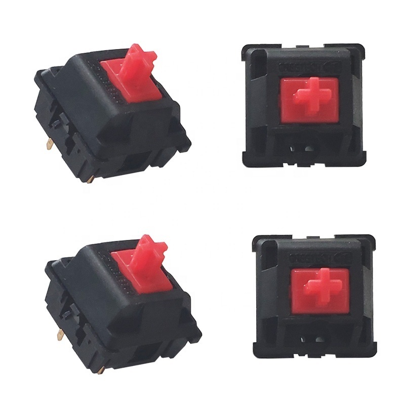 China supplier blue/black/red/brown mechanical keyboard switches types