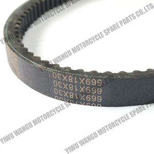 Drive Belt 669 18 30 for GY6 49cc 50cc 80cc 4 Stroke Chinese Scooter Moped Parts Engines 139qmb Rubber Transmission