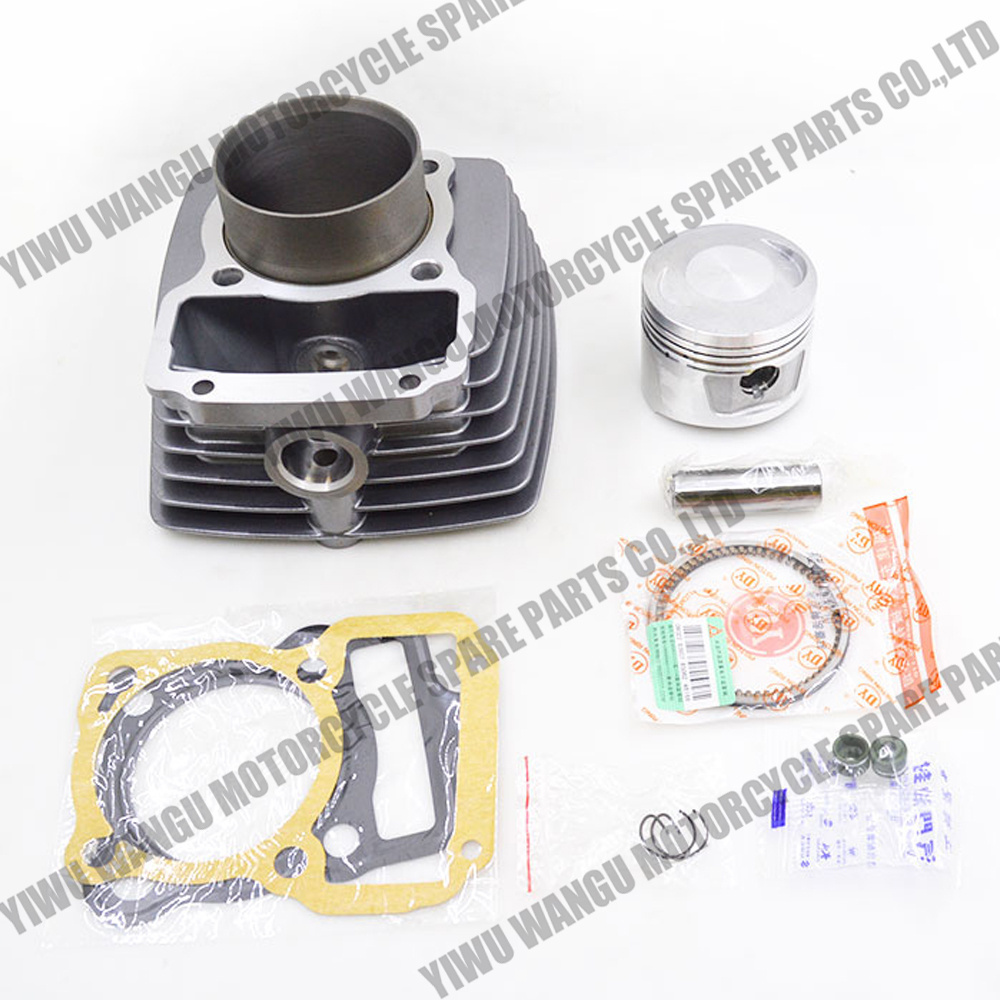 High Quality Motorcycle Cylinder Kit For Lifan CG175 CG 175 175cc Air-cooled LF162FMK Engine Spare Parts