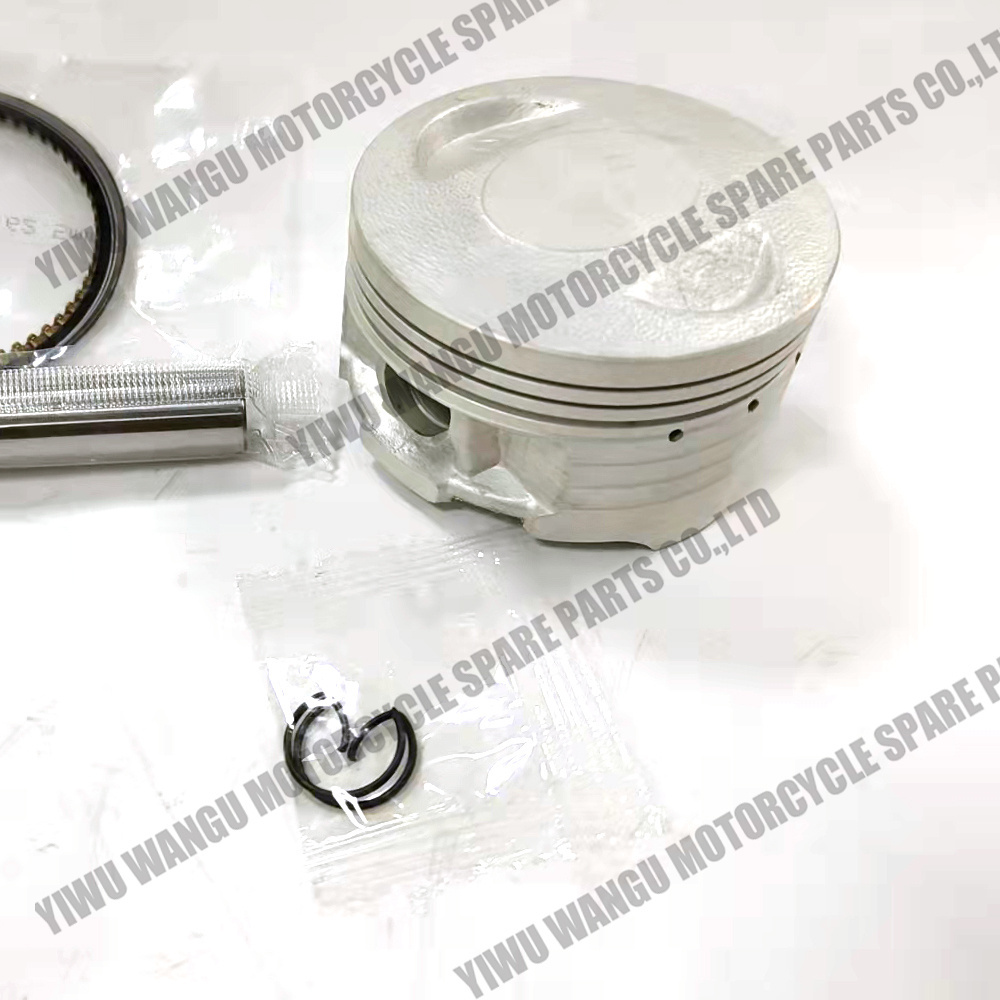 Motorcycle parts of Piston set for Italika FT150 FORZA 150CC CG150  Molybdenum piston assembly