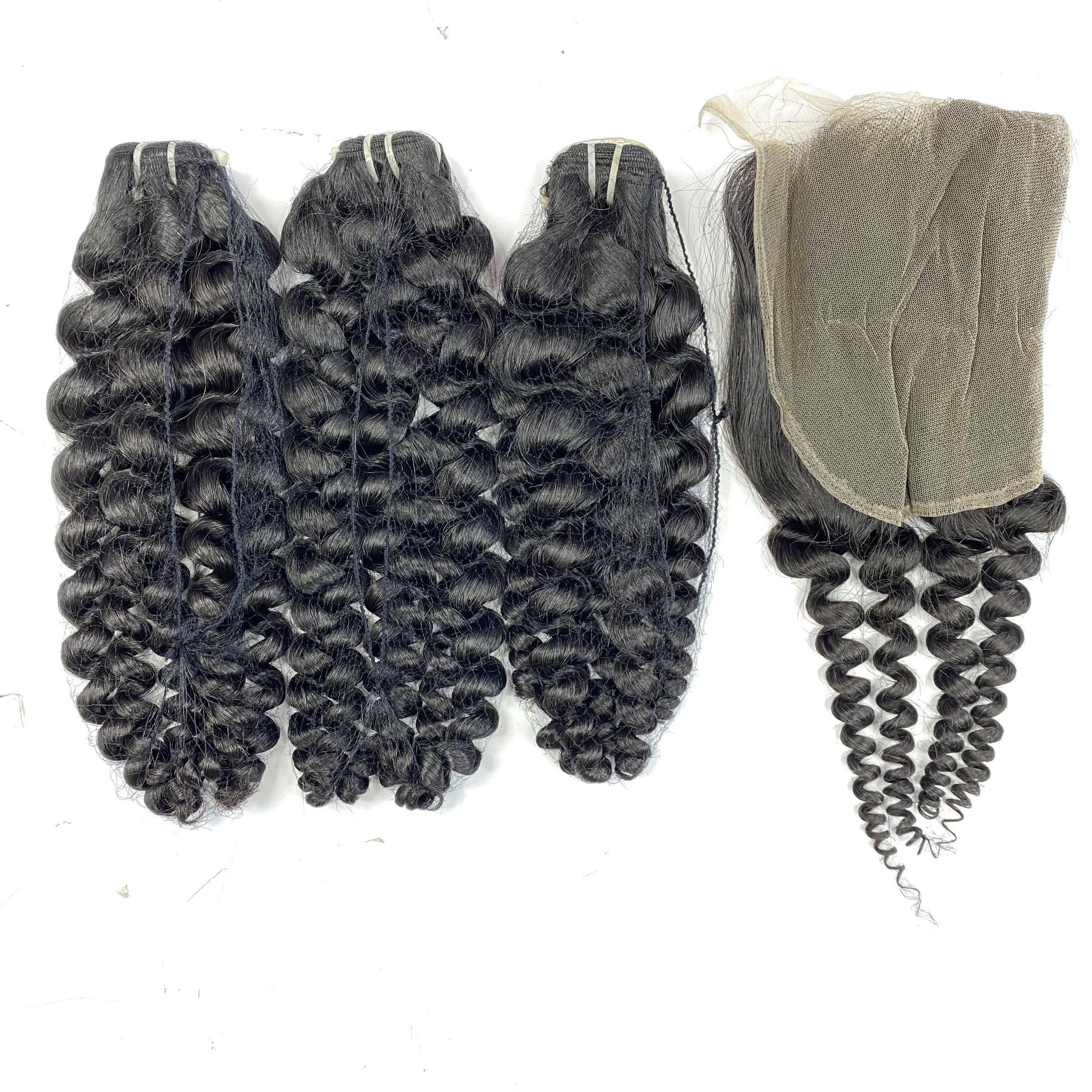 EURASIAN CURLY AND CLOSURE 6X6 WHOLESALE RETAIL HUMAN HAIR EXTENSIONS HADAHAIR VIET NAM VENDOR STYLIST FACTORY