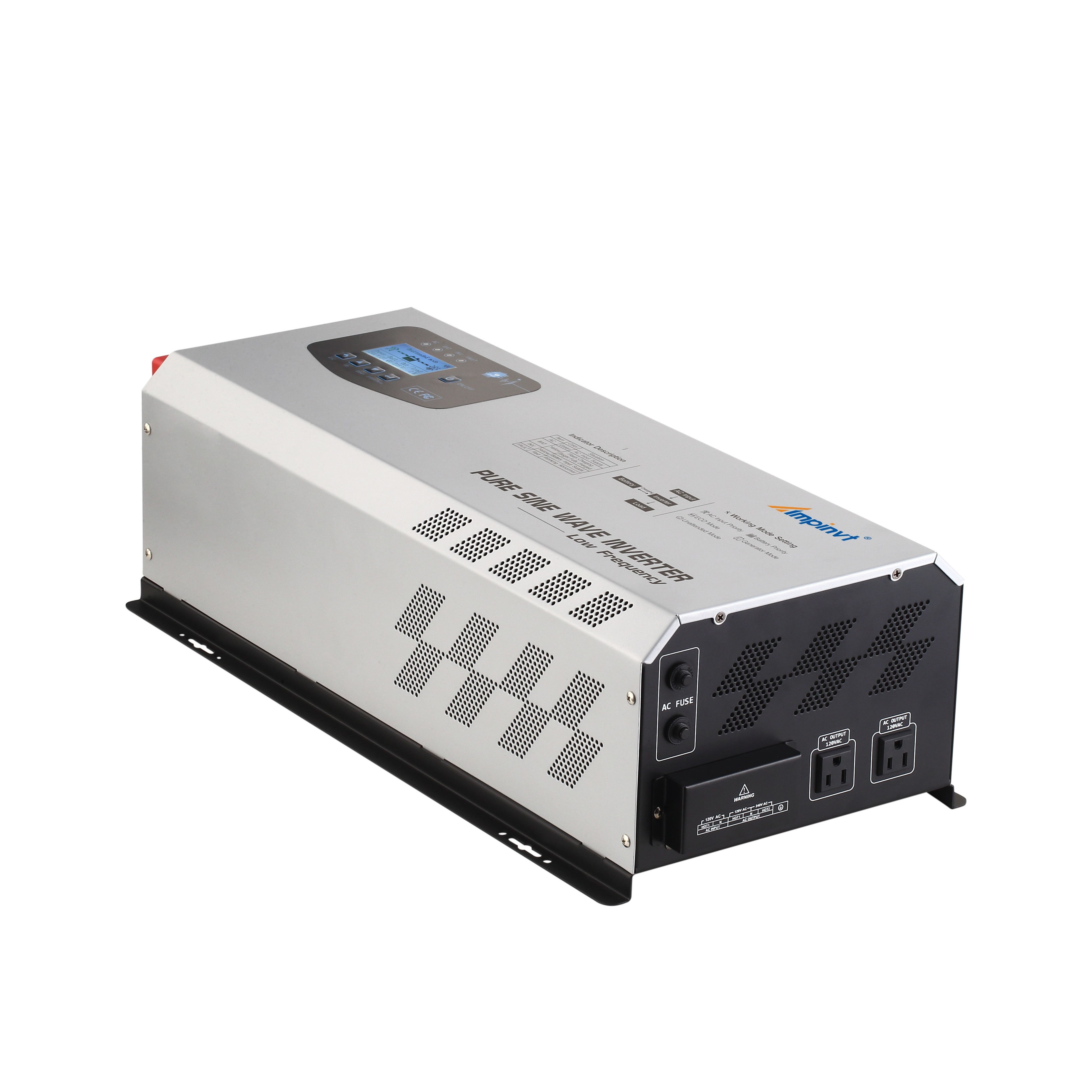 Ampinvt 1000w 2000w 3000w 5000w 6000w off grid low frequency dc ac pure sine wave inverter