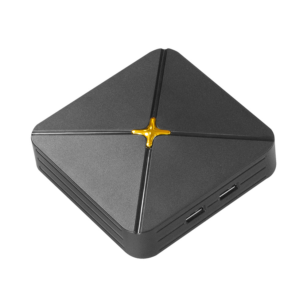 Cheap price 2024 HLQ MAX Amlogic quad core rooted android tv box 12V privated design 2GB 4K ip tv arabic tv box